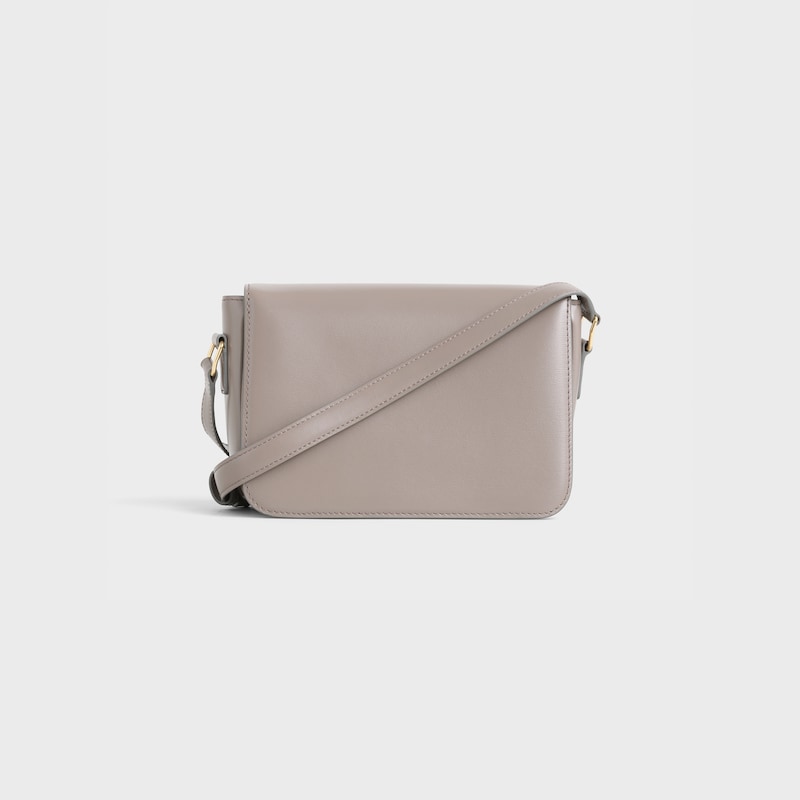 Celine Bolso Teen Triomphe de piel de becerro brillante Grandes descuentos