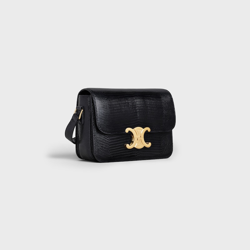 Celine Bolso Teen Triomphe de piel de lagarto Descuentos del mes