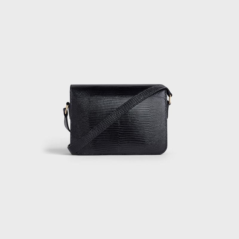 Celine Bolso Teen Triomphe de piel de lagarto Descuentos del mes