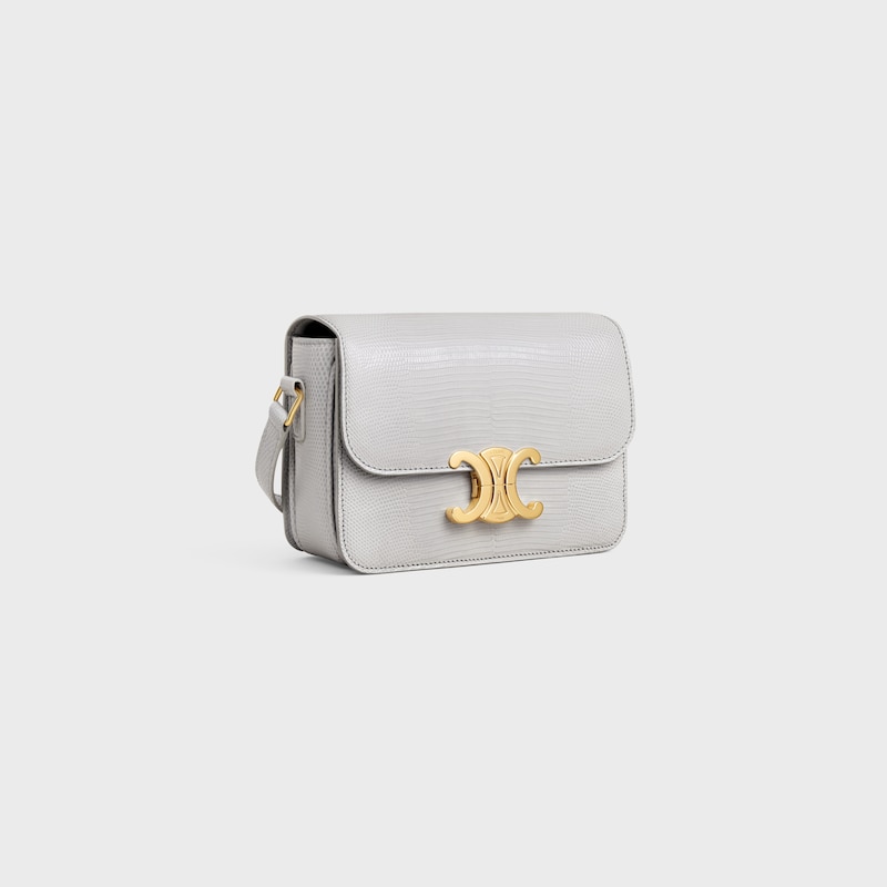 Celine BOLSO TEEN TRIOMPHE DE PIEL DE LAGARTO Última moda