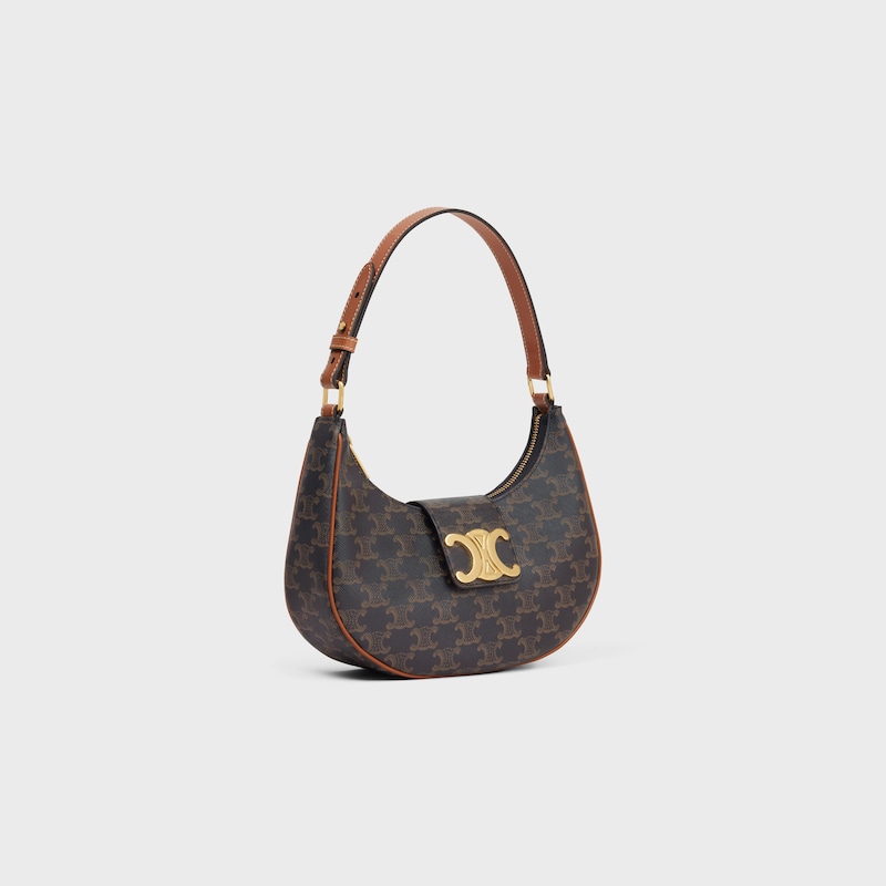 Celine BOLSO AVA TRIOMPHE MEDIANO DE LONA TRIOMPHE Y PIEL DE BECERRO Ofertas