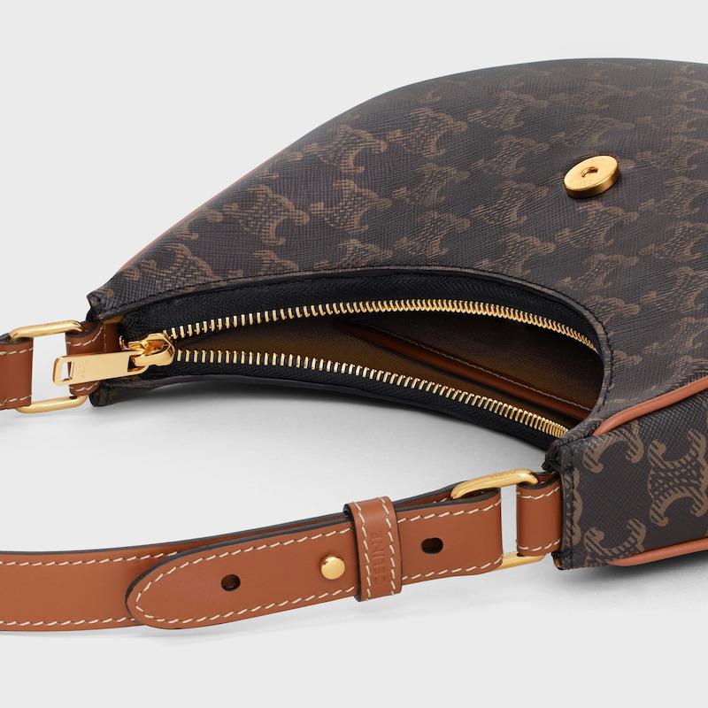 Celine BOLSO AVA TRIOMPHE MEDIANO DE LONA TRIOMPHE Y PIEL DE BECERRO Ofertas