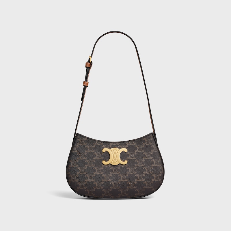 Celine BOLSO TILLY MEDIANO DE LONA TRIOMPHE Y PIEL DE BECERRO