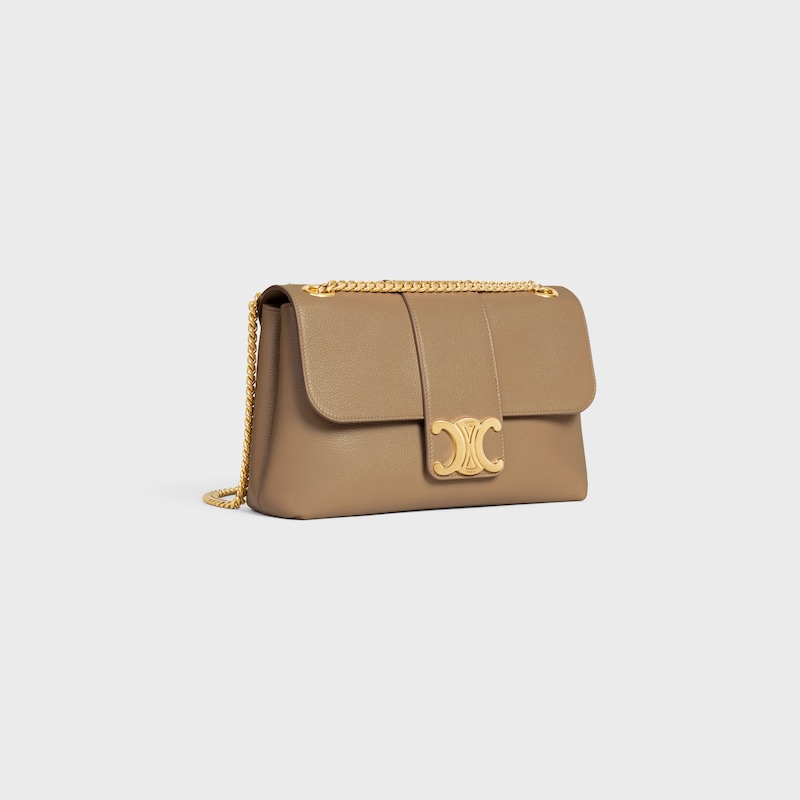 Celine BOLSO VICTOIRE CELINE MEDIANO DE PIEL DE BECERRO FLEXIBLE CON TEXTURA GRANULADA Tienda