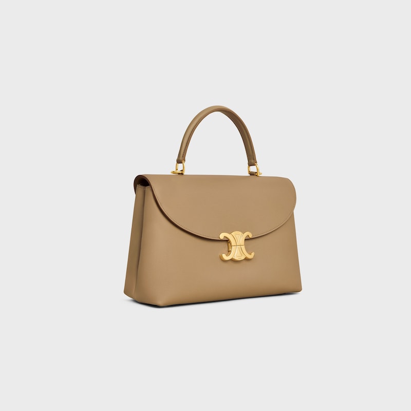 Celine BOLSO NINO MEDIANO DE PIEL DE BECERRO FLEXIBLE CON TEXTURA GRANULADA Liquidación