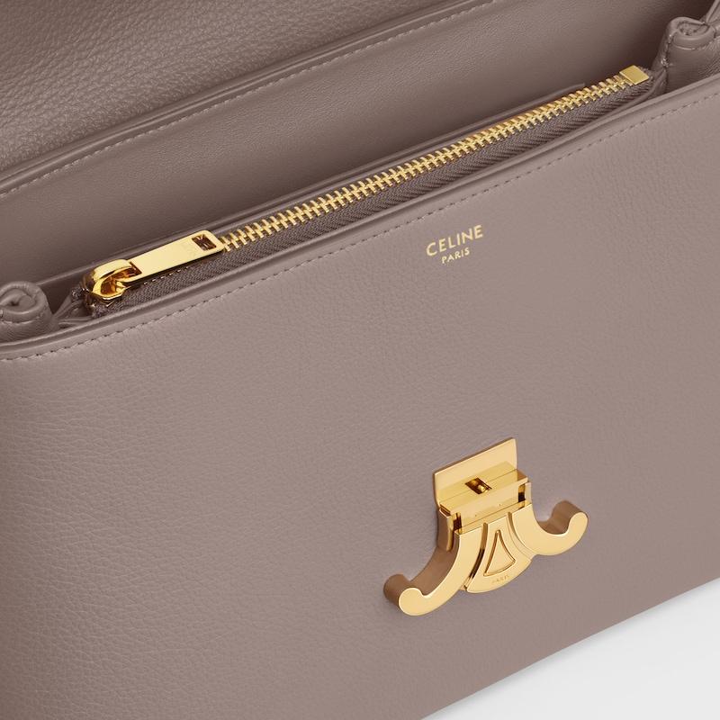 Celine BOLSO NINO MEDIANO DE PIEL DE BECERRO FLEXIBLE CON TEXTURA GRANULADA Último día