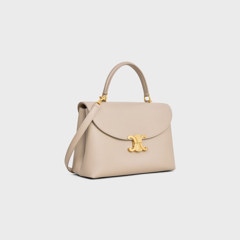 Celine BOLSO NINO MEDIANO DE PIEL DE BECERRO FLEXIBLE CON TEXTURA GRANULADA Promoción por tiempo limitado