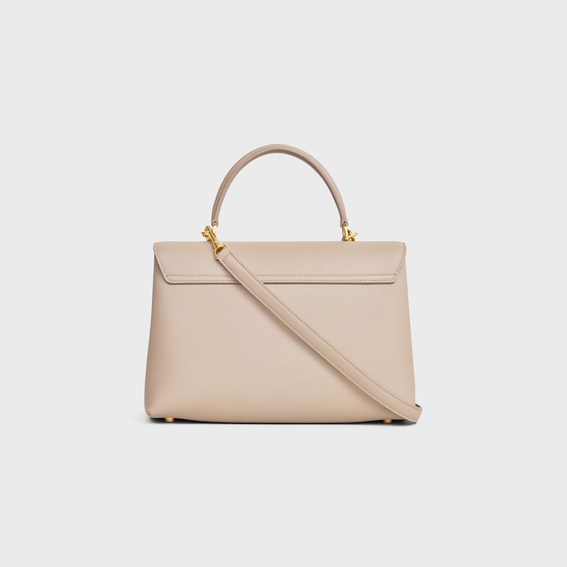 Celine BOLSO NINO MEDIANO DE PIEL DE BECERRO FLEXIBLE CON TEXTURA GRANULADA Promoción por tiempo limitado