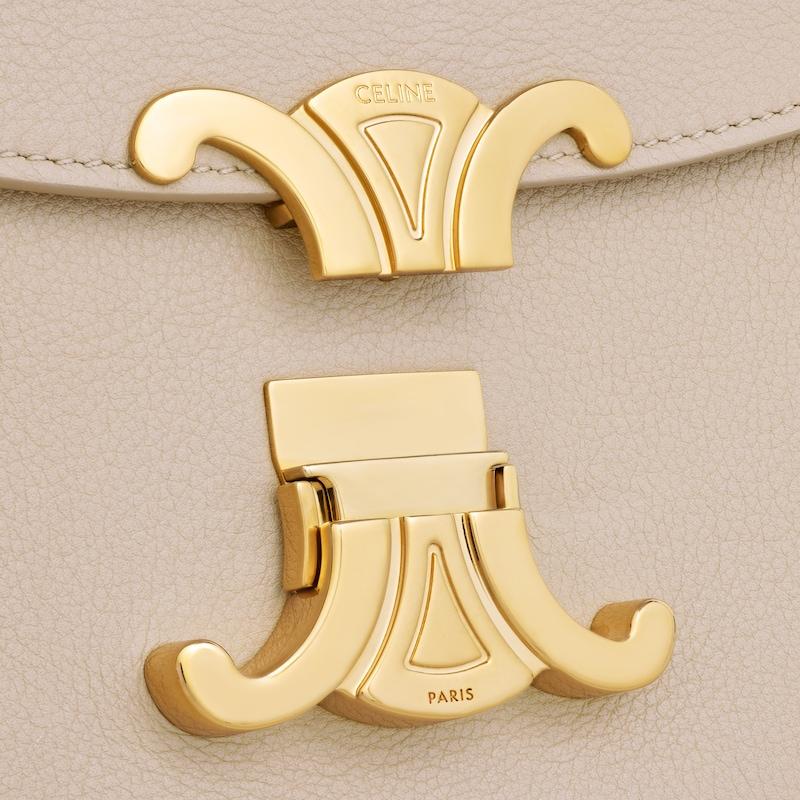 Celine BOLSO NINO MEDIANO DE PIEL DE BECERRO FLEXIBLE CON TEXTURA GRANULADA Promoción por tiempo limitado