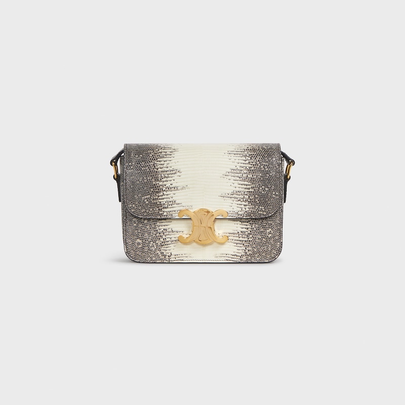Celine Bolso Teen Triomphe de piel de lagarto