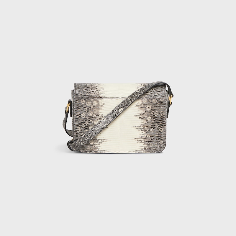 Celine Bolso Teen Triomphe de piel de lagarto Envío internacional gratuito