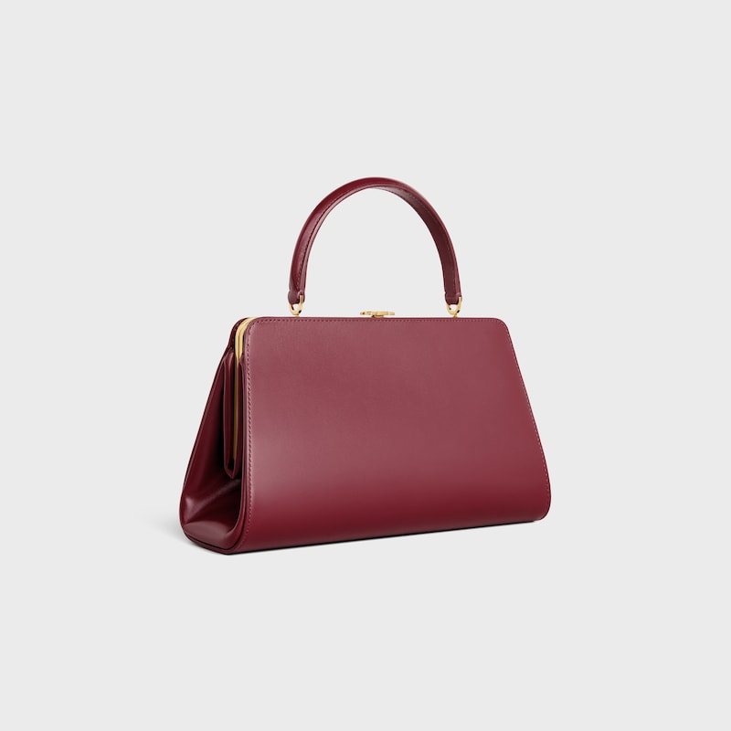 Celine ANTOINETTE CELINE MEDIANO DE PIEL DE BECERRO SATINADA NATURAL Oferta exclusiva