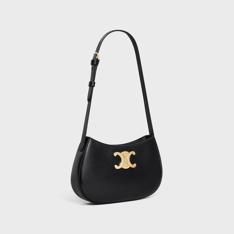 Celine BOLSO TILLY MEDIANO DE PIEL DE BECERRO BRILLANTE Grandes ahorros