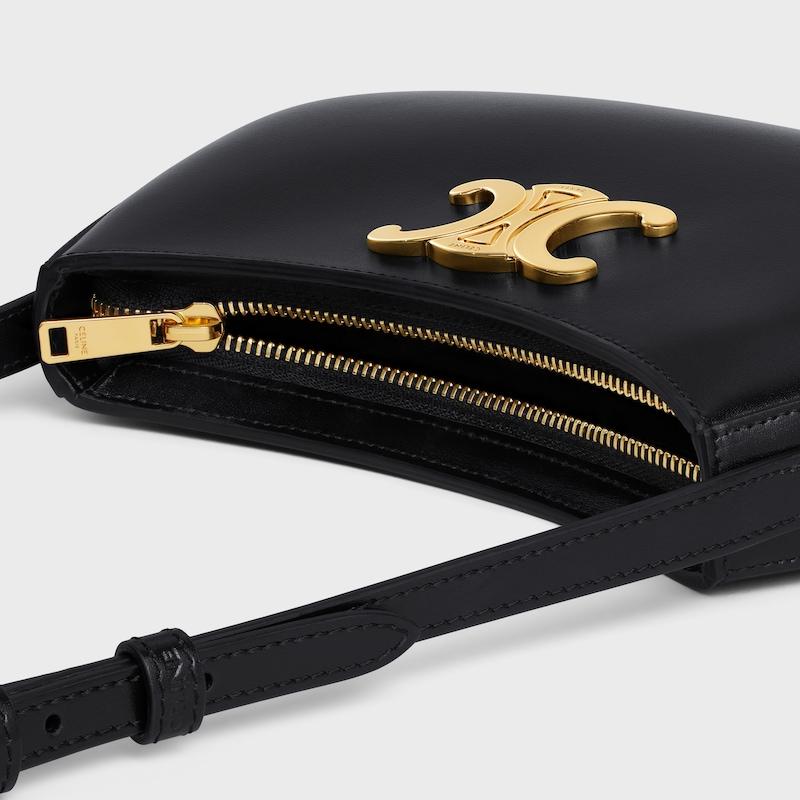 Celine BOLSO TILLY MEDIANO DE PIEL DE BECERRO BRILLANTE Grandes ahorros