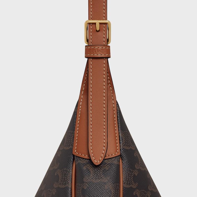 Celine BOLSO HELOÏSE PEQUEÑO DE PIEL TRIOMPHE LONA TRIOMPHE Y PIEL DE BECERRO 2025