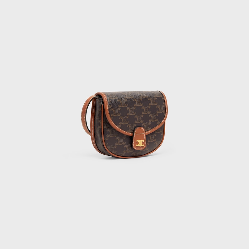 Celine MINIBOLSO BESACE DE LONA TRIOMPHE Y PIEL DE BECERRO En línea