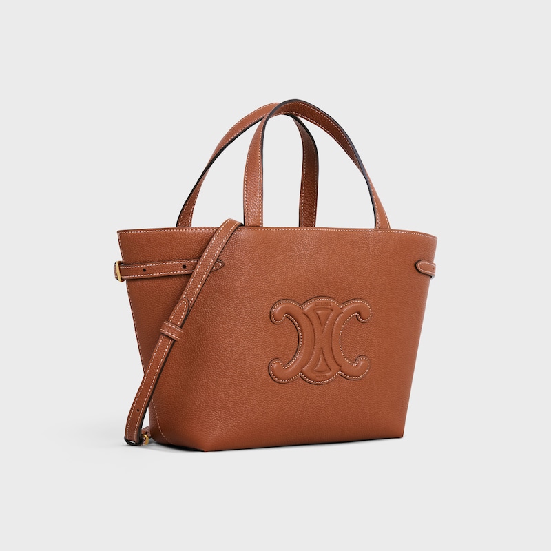 Celine MINIBOLSO CABAS ANAIS DE PIEL TRIOMPHE Y PIEL DE BECERRO CON TEXTURA GRANULADA Descuento
