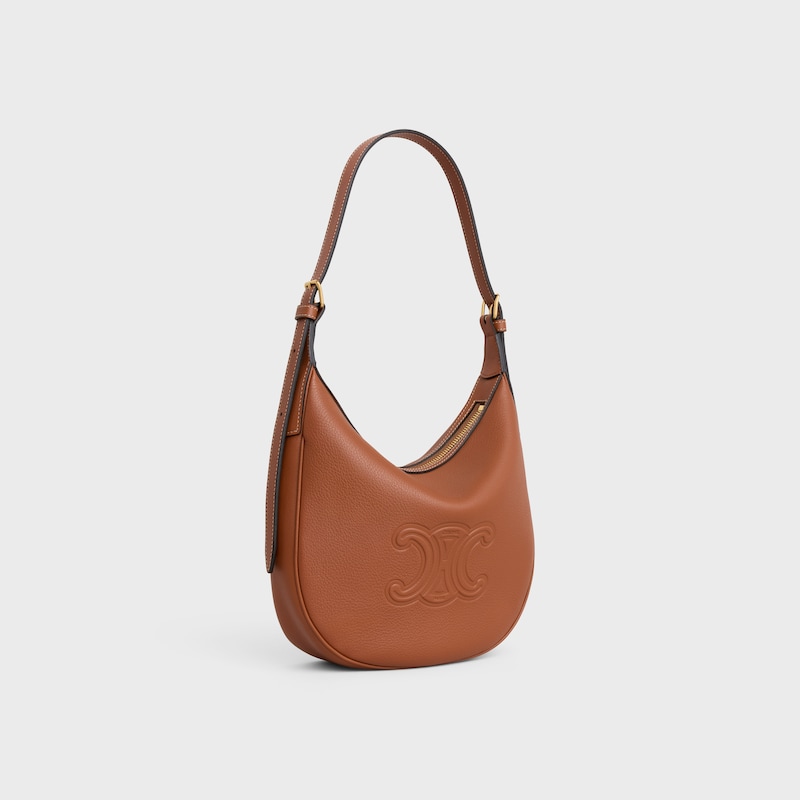 Celine BOLSO HELOÏSE PEQUEÑO DE PIEL TRIOMPHE Y PIEL DE BECERRO FLEXIBLE CON TEXTURA GRANULADA Tienda