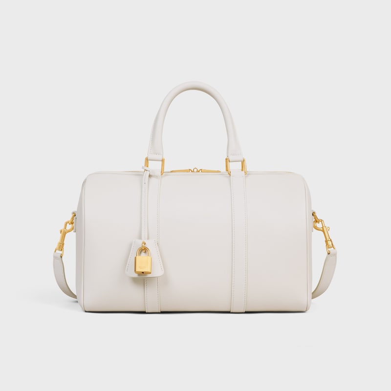 Celine BOLSO BOSTON GRANDE DE PIEL DE BECERRO FLEXIBLE CON TEXTURA GRANULADA