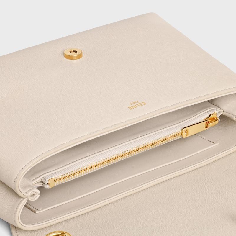 Celine BOLSO VICTOIRE CELINE MEDIANO DE PIEL DE BECERRO FLEXIBLE CON TEXTURA GRANULADA Oferta especial de fábrica