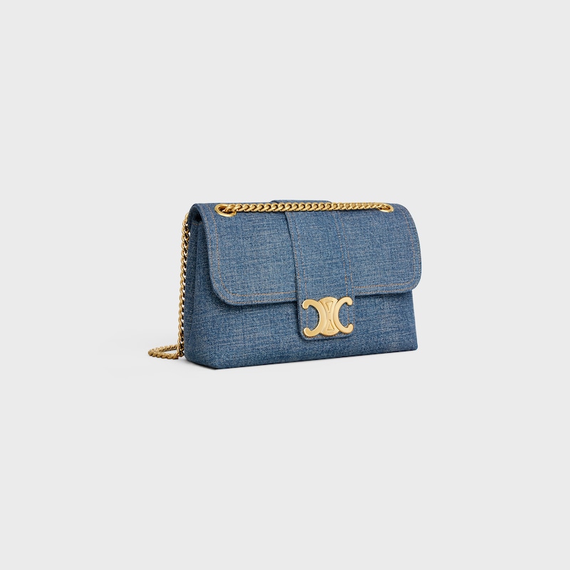 Celine BOLSO VICTOIRE CELINE MEDIANO DE DENIM Promoción trimestral