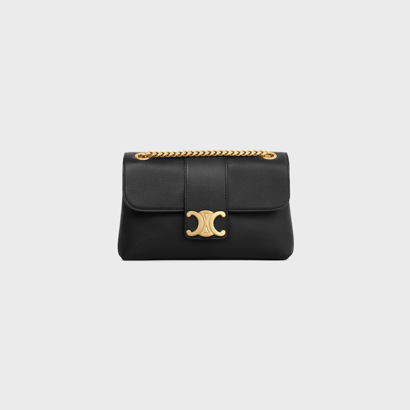 Celine BOLSO TEEN VICTOIRE CELINE DE PIEL DE BECERRO FLEXIBLE CON TEXTURA GRANULADA