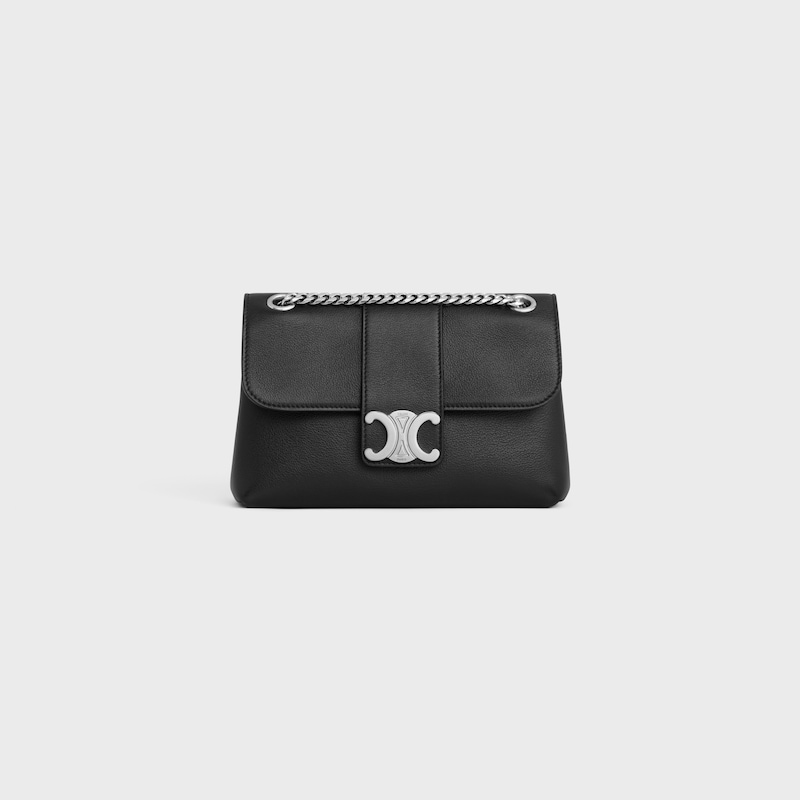 Celine BOLSO TEEN VICTOIRE CELINE DE PIEL DE BECERRO FLEXIBLE CON TEXTURA GRANULADA