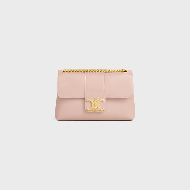 Celine BOLSO TEEN VICTOIRE CELINE DE CHAROL DE PIEL DE BECERRO