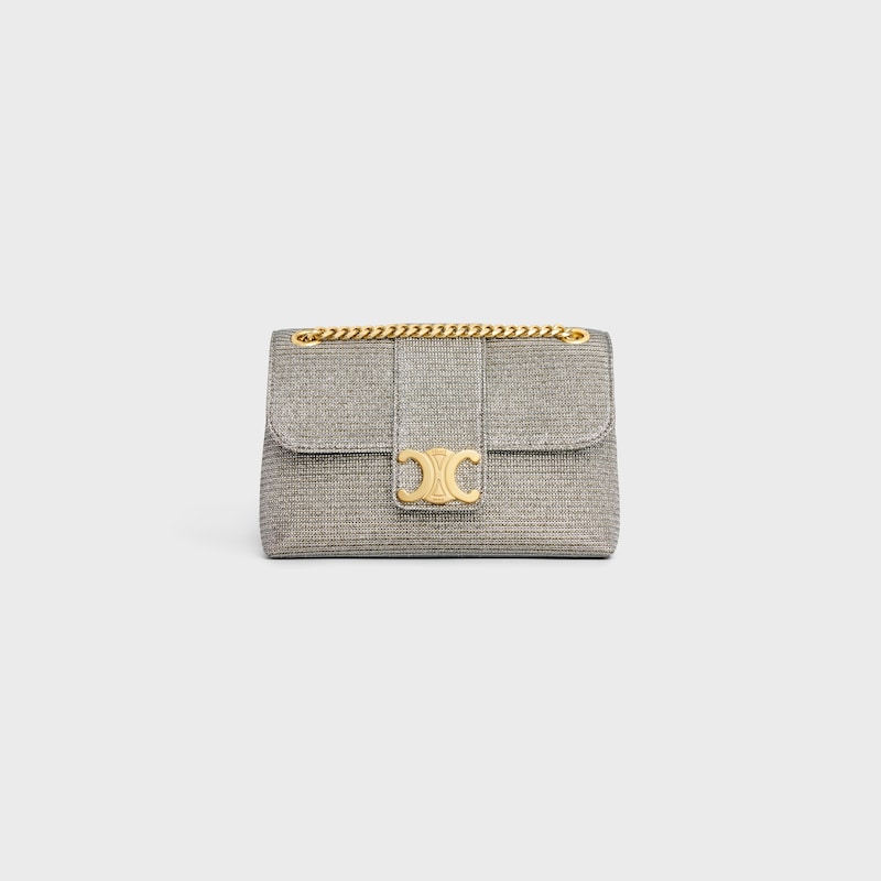 Celine BOLSO TEEN VICTOIRE CELINE DE TEJIDO BRILLANTE