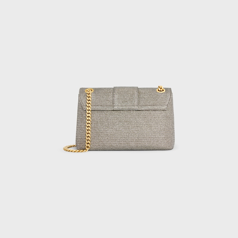 Celine BOLSO TEEN VICTOIRE CELINE DE TEJIDO BRILLANTE Ahorra y exporta