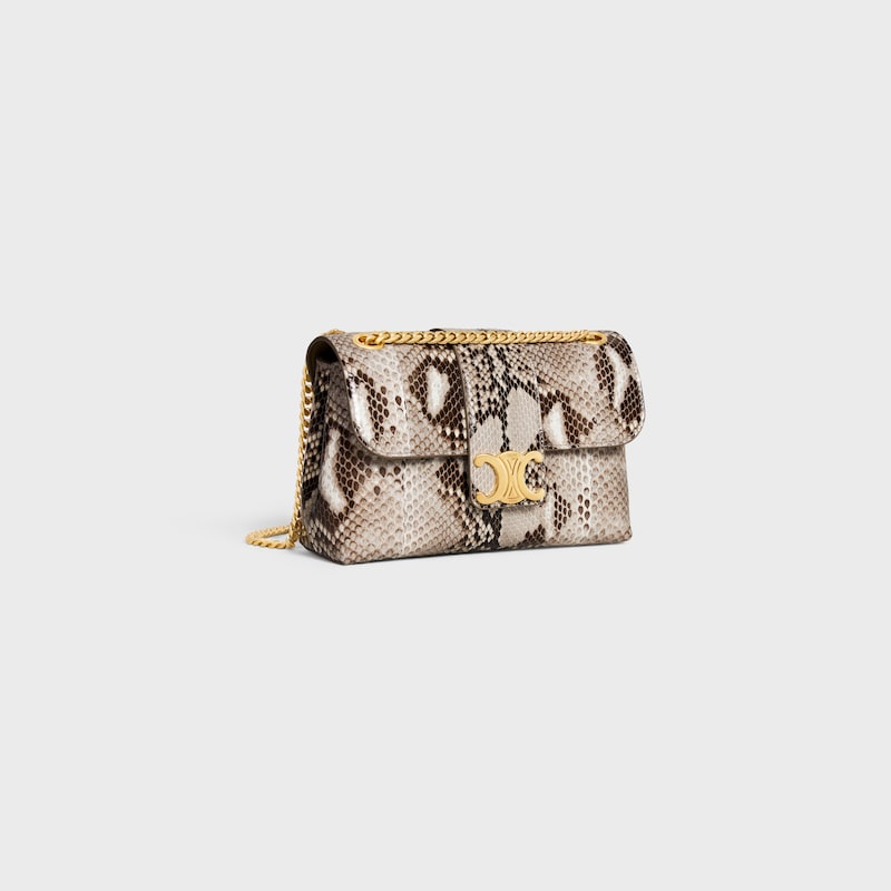 Celine BOLSO TEEN VICTOIRE CELINE DE PIEL DE PITÓN Precios de Black Friday