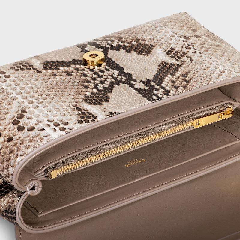 Celine BOLSO TEEN VICTOIRE CELINE DE PIEL DE PITÓN Precios de Black Friday