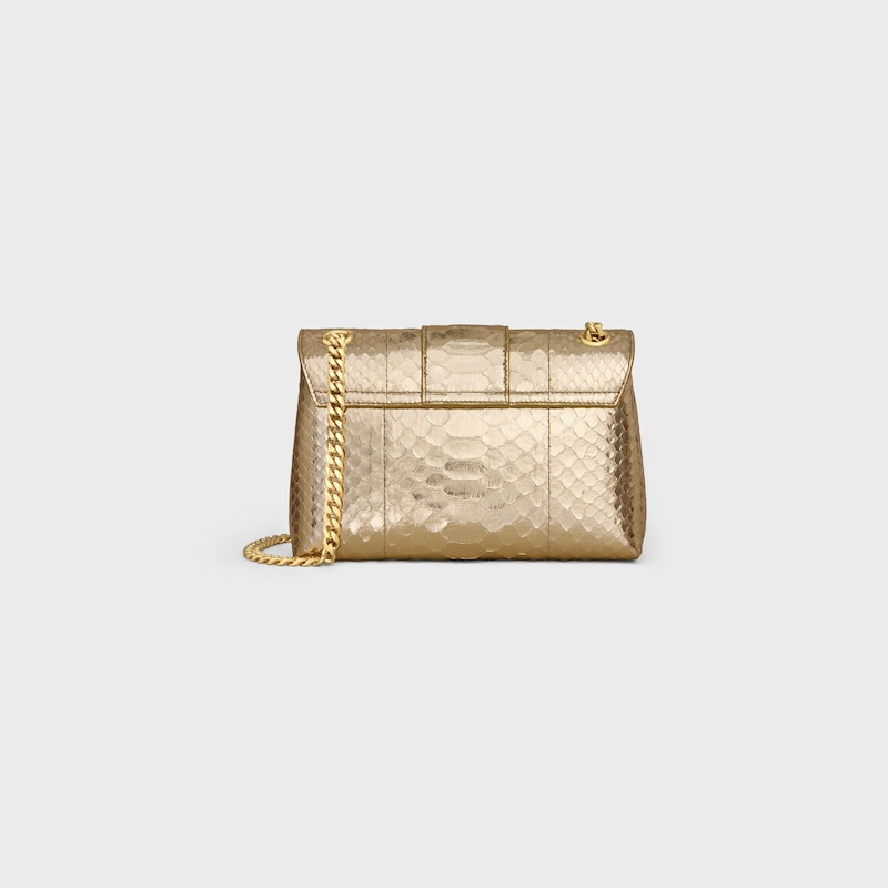 Celine BOLSO TEEN VICTOIRE CELINE DE PIEL DE PITÓN LAMINADA En oferta