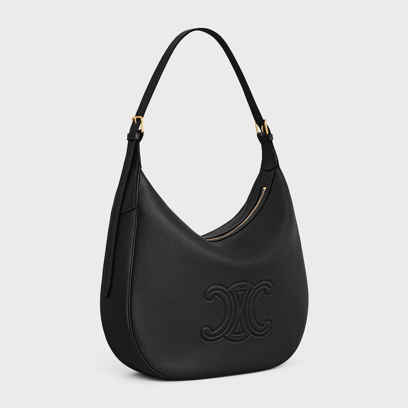 Celine BOLSO HELOÏSE GRANDE DE PIEL TRIOMPHE Y PIEL DE BECERRO FLEXIBLE CON TEXTURA GRANULADA Oferta exclusiva