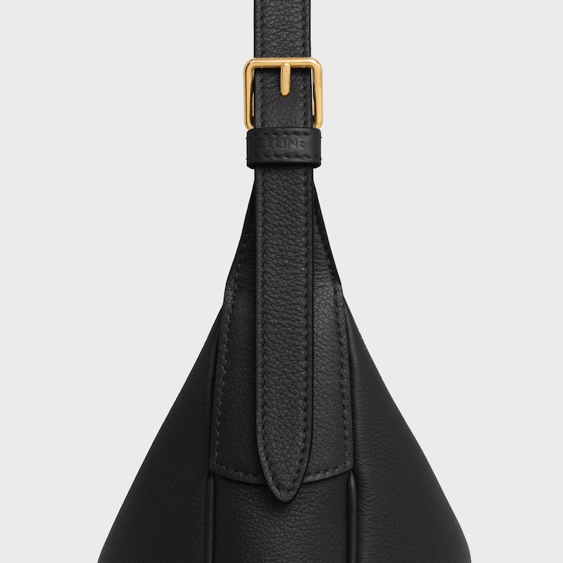 Celine BOLSO HELOÏSE PEQUEÑO DE PIEL TRIOMPHE Y PIEL DE BECERRO FLEXIBLE CON TEXTURA GRANULADA Descuento por venta flash