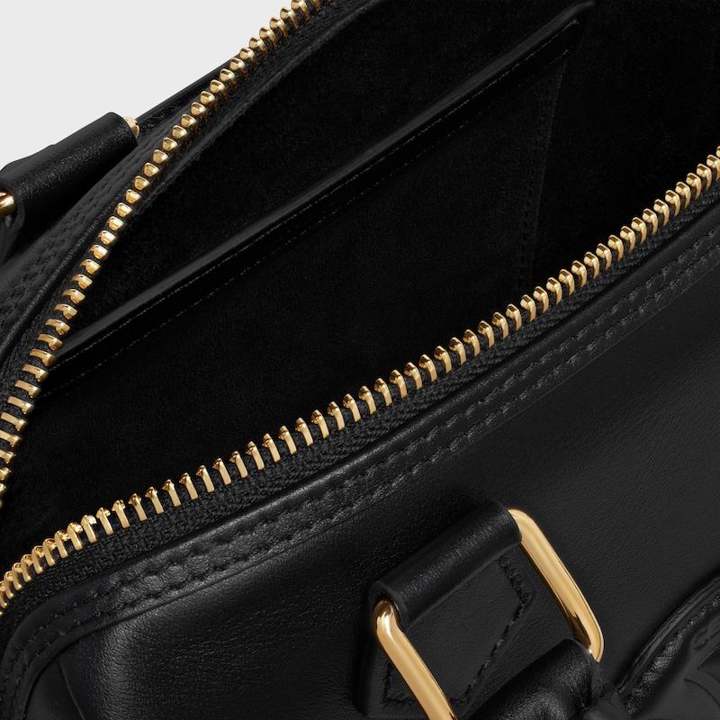 Celine BOLSO BOSTON PEQUEÑO DE PIEL DE BECERRO LISA Outlet