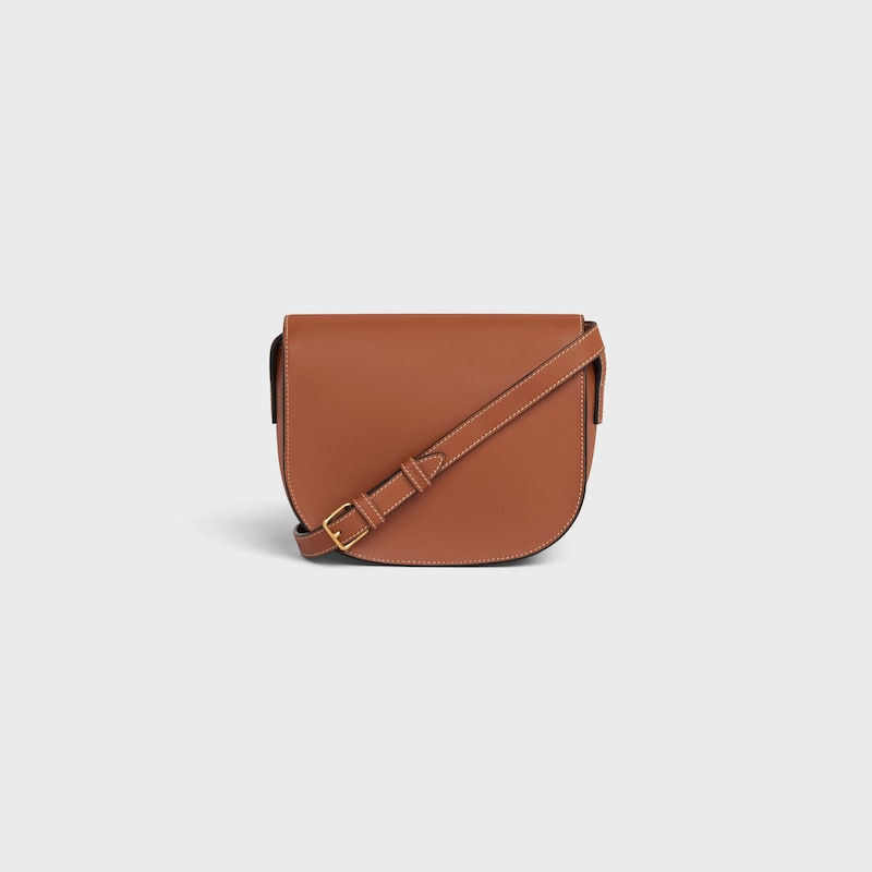 Celine BOLSO FOLCO DE PIEL TRIOMPHE de piel de becerro lisa Ofertas