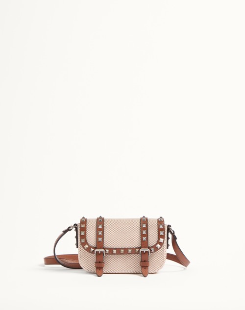 ﻿Valentino MINIBOLSO ROCKSTUD DE LONA