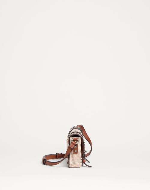 ﻿Valentino MINIBOLSO ROCKSTUD DE LONA Precio de fábrica