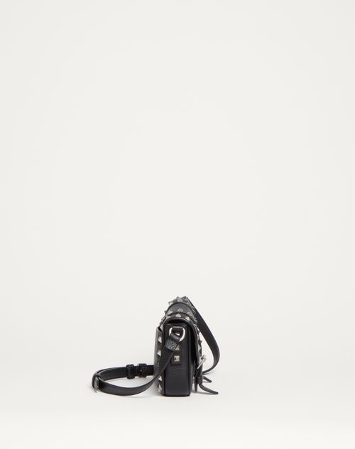 Valentino MINIBOLSO ROCKSTUD DE CUERO GRANEADO DE BECERRO Solo queda un día