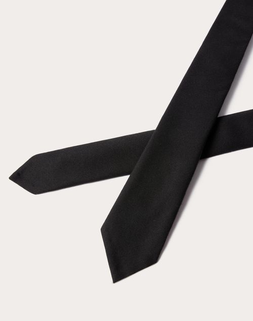 Valentino CORBATA VALENTIE DE LANA Y SEDA Tienda de fábrica