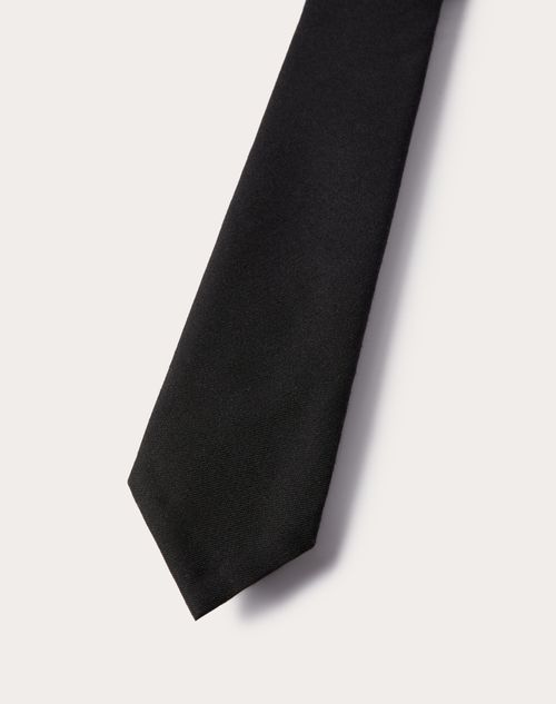 Valentino CORBATA VALENTIE DE LANA Y SEDA Tienda de fábrica