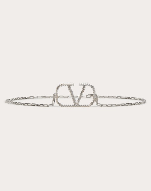 Valentino CINTURÓN DE CADENA CON EL VLOGO SIGNATURE
