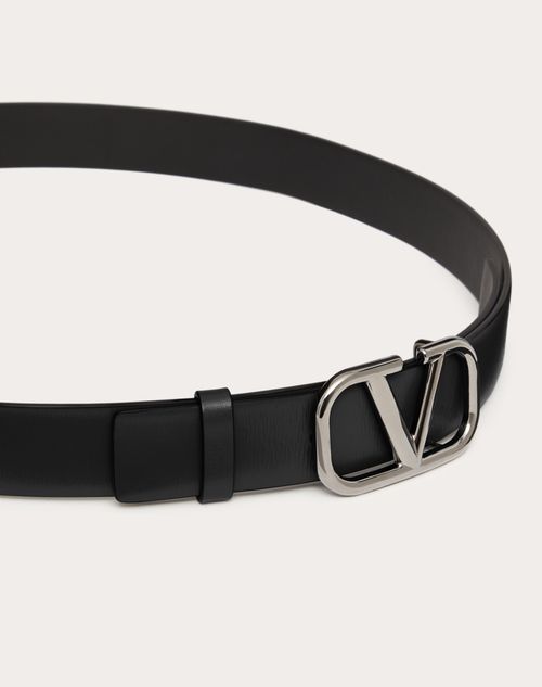 Valentino CINTURÓN VLOGO SIGNATURE DE PIEL DE BECERRO DE 30 MM DE ANCHO Rebajas online