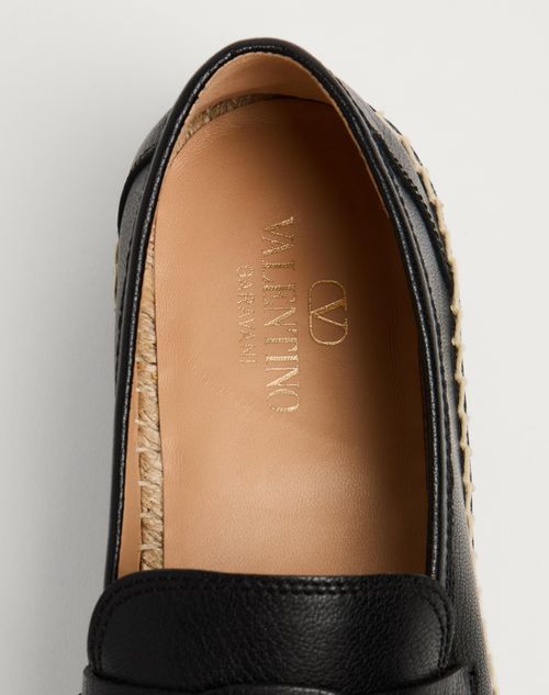 Valentino MOCASÍN PALM AVENUE DE CUERO DE BECERRO Oferta especial de fábrica