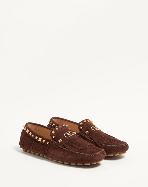 Valentino MOCASÍN FASTAWAY DRIVER DE SERRAJE CON FLECOS Promoción trimestral