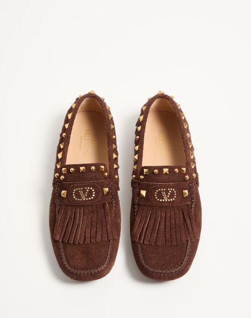Valentino MOCASÍN FASTAWAY DRIVER DE SERRAJE CON FLECOS Promoción trimestral