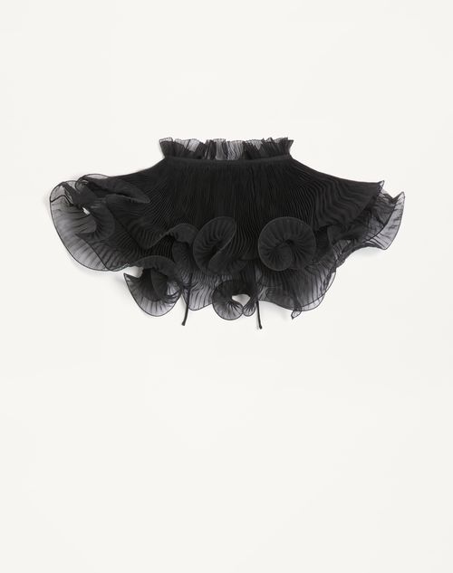 Valentino CUELLO DE CHIFFON Grandes descuentos