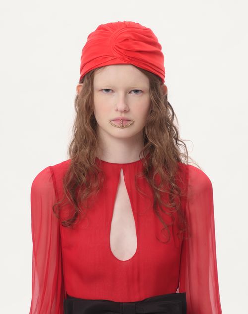 Valentino VESTIDO LARGO DE CHIFFON Envío internacional gratuito