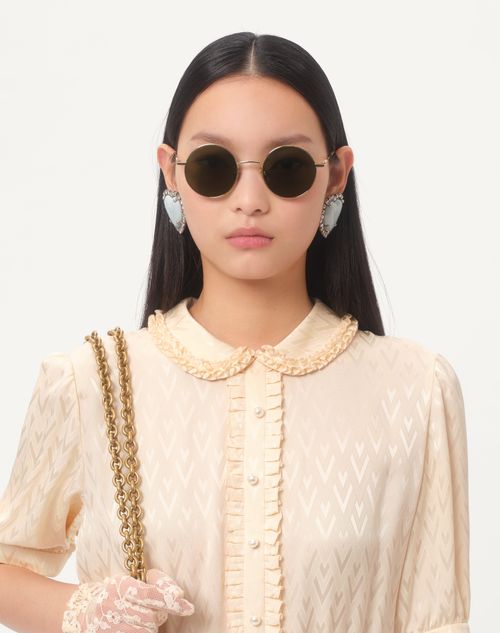 Valentino VESTIDO CORTO DE CREPE COUTURE En oferta